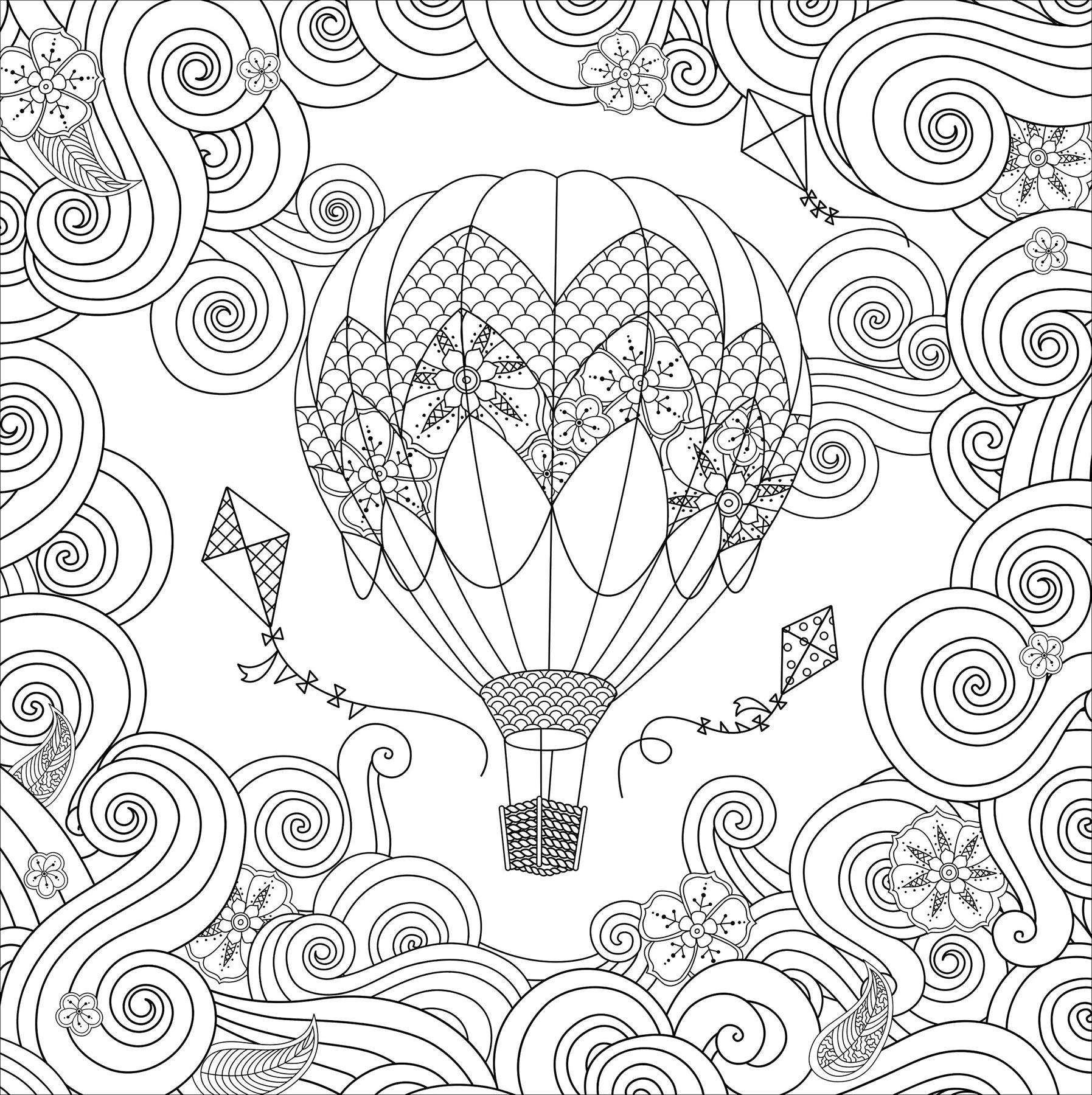 Colouring Book | Adult - BOHO DREAMS #342249-2