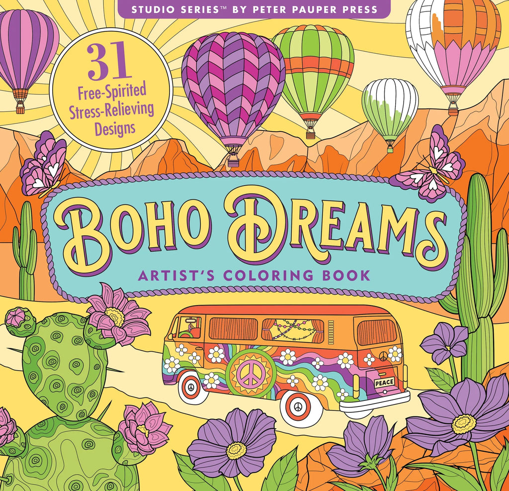 Colouring Book | Adult - BOHO DREAMS #342249-2