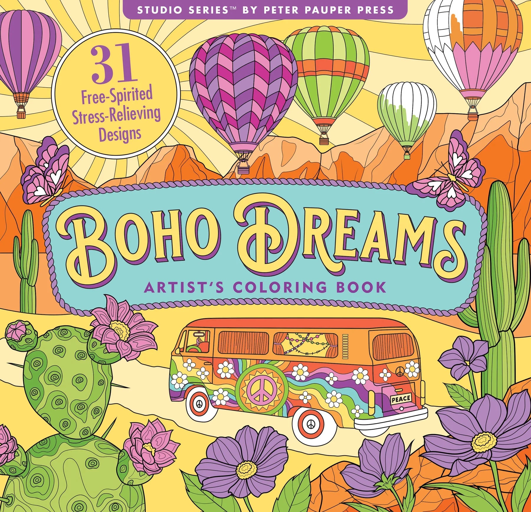Colouring Book | Adult - BOHO DREAMS #342249-2