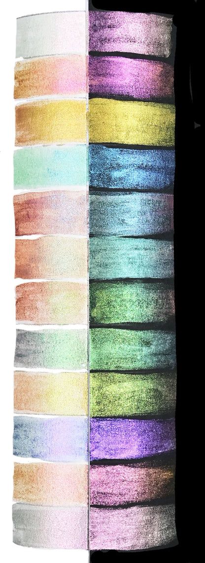 Studio Series| Chameleon Iridescent Watercolor Paint Set - 12 COLOURS #342560-2