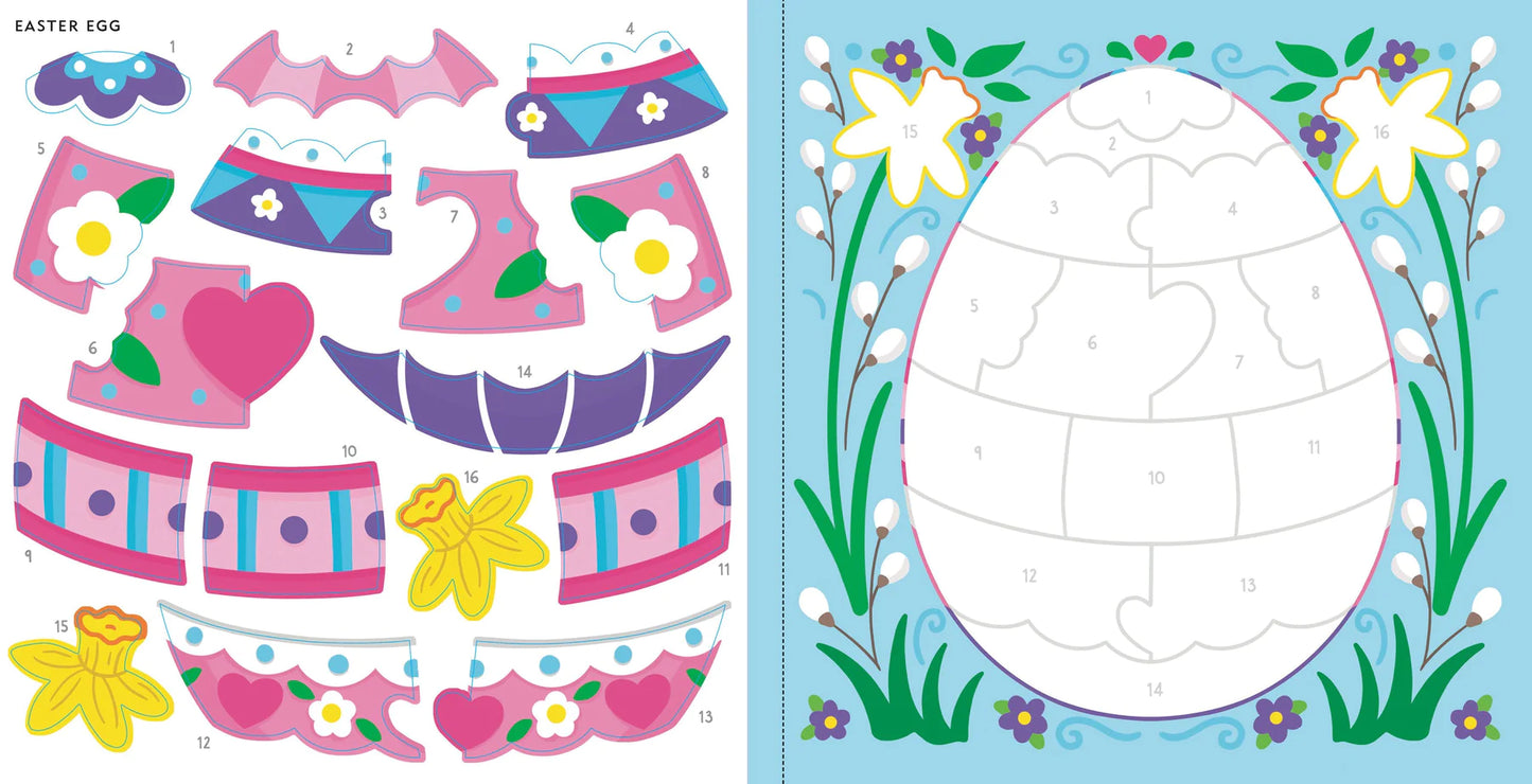 Colouring Book | Colour By Sticker - EASTER #342911-2
