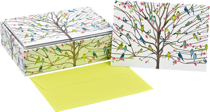 Boxed Note Cards | TREE OF BUDGIES #343154-2