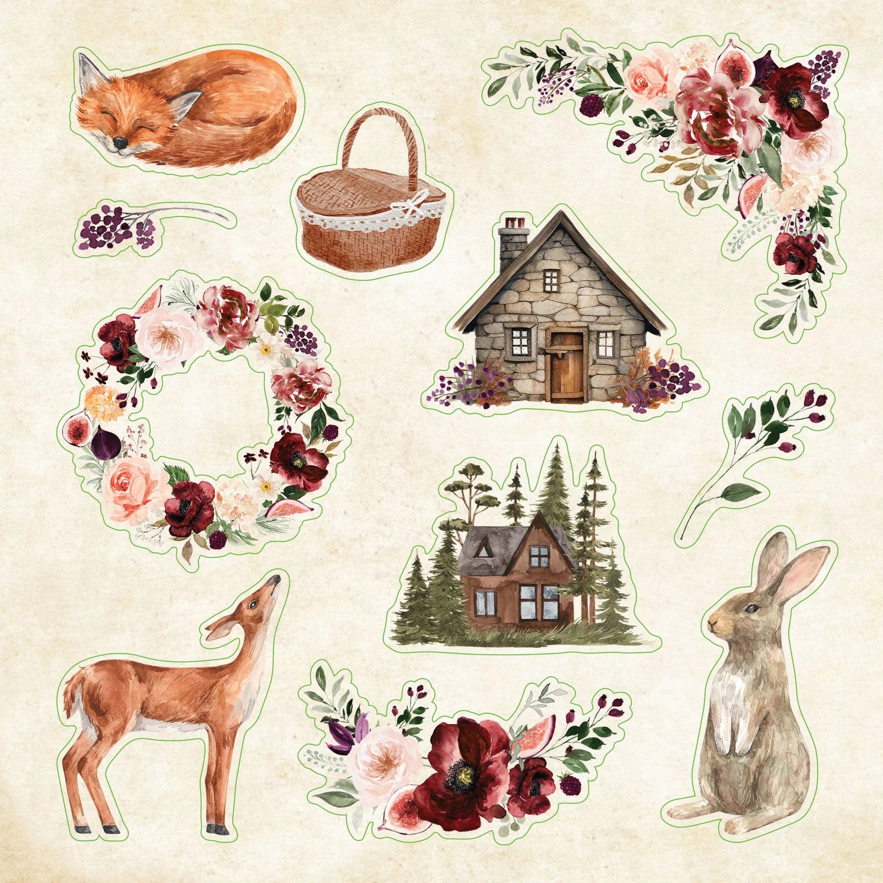 Sticker Book | COTTAGECORE #343567-2