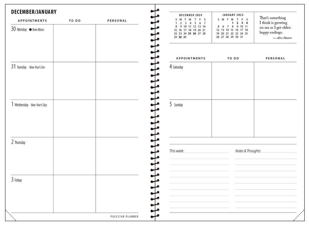 2025 Planner | Polestar Personal Planner