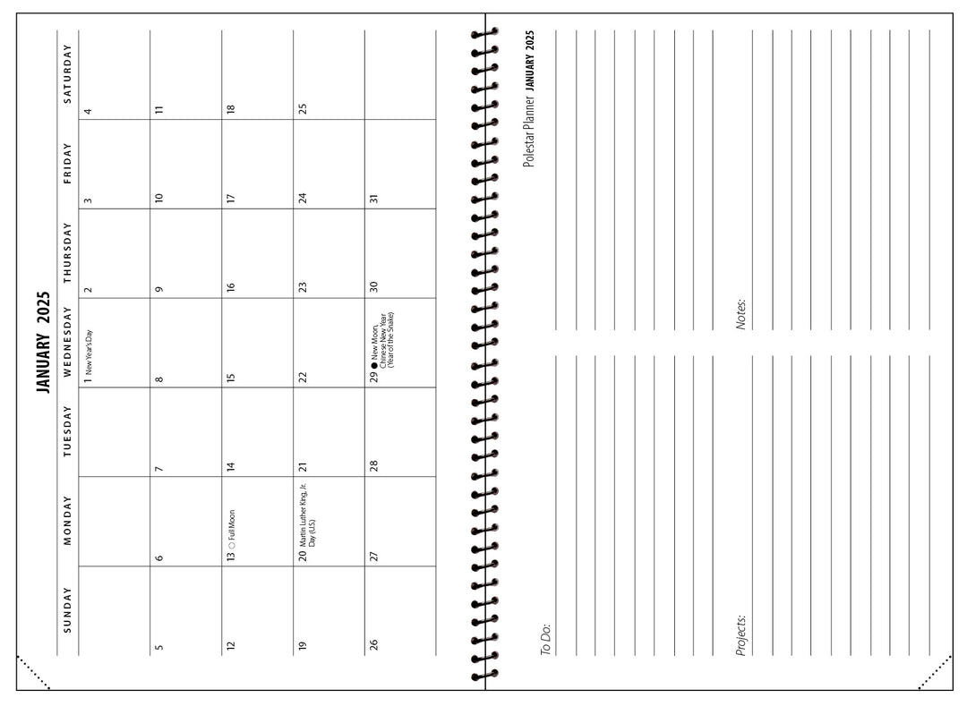 2025 Planner | Polestar Personal Planner