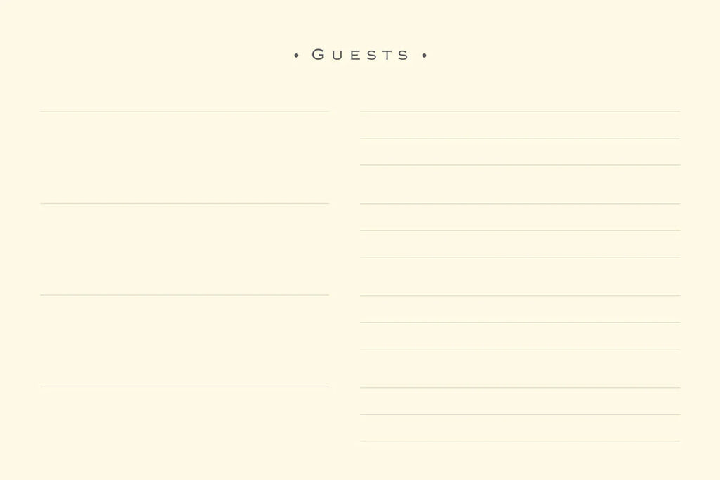 Guest Book | Classic - SEA FOAM #592745-2