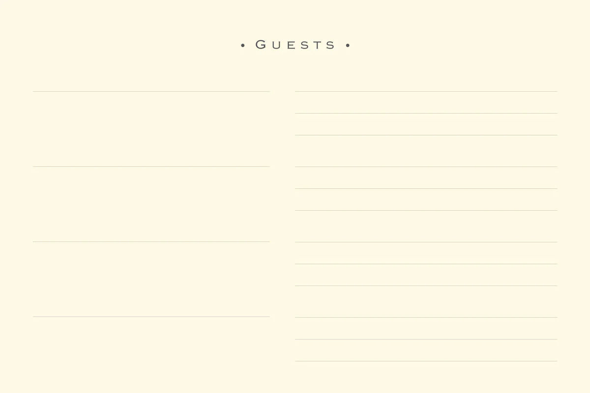 Guest Book | Classic - SEA FOAM #592745-2