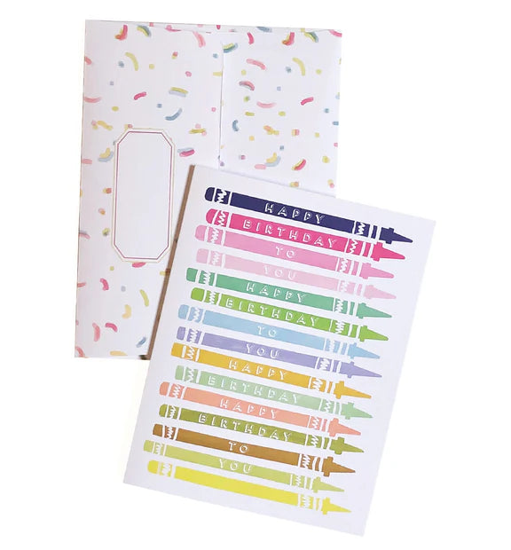Birthday Card | CRAYONS #ACGC0056