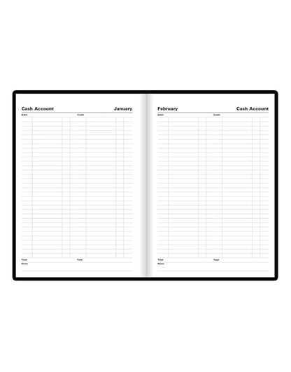 2025 Standard | Day to Page Planner (A5) - BLACK #C10XBK