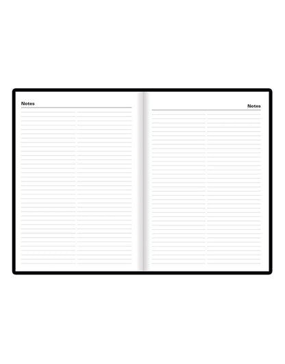 2025 Standard | Day to Page Planner (A5) - BLACK #C10XBK