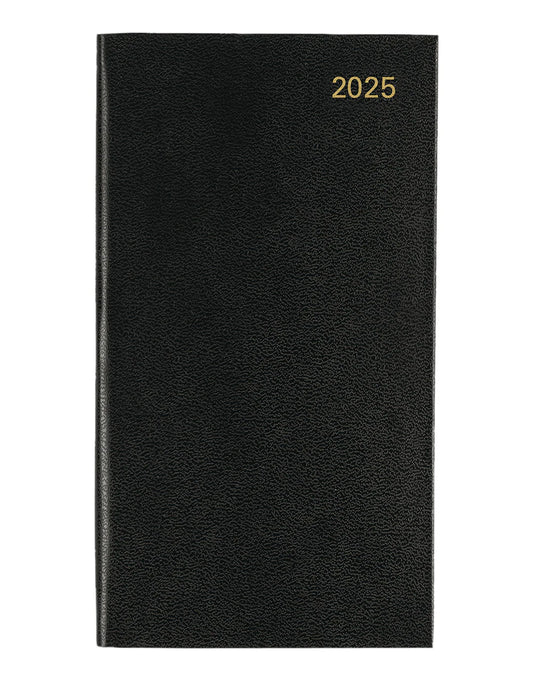 2025 Principal | Week to View Planner (Slim) - BLACK #C30NUBK