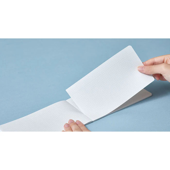 Horizontal Notebook | EMILy Grid (164 x 92) - PERIWINKLE