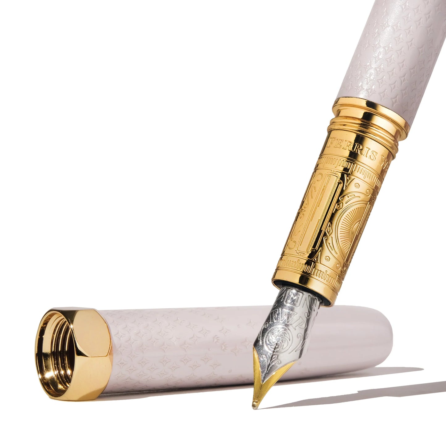The Bijou Fountain Pen | Sandcastle Clay  - MEDIUM