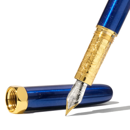 The Bijou Fountain Pen | Blue Revelry - FINE
