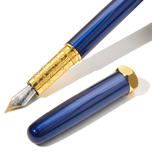 The Bijou Fountain Pen | Blue Revelry - MEDIUM