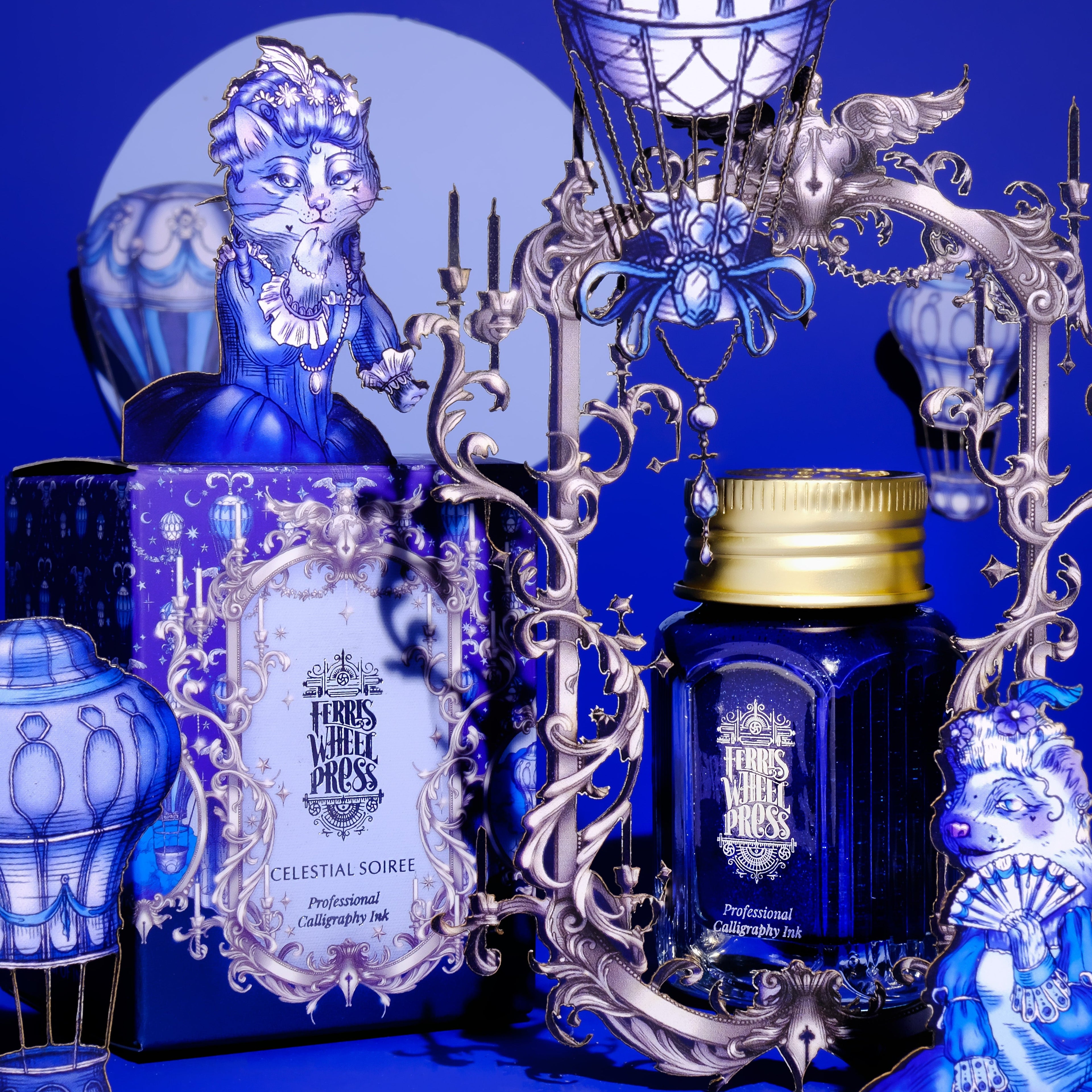 Fanciful Events Calligraphy Ink | 28 mL - CELESTIAL SOIREE #CAL-INK-CS