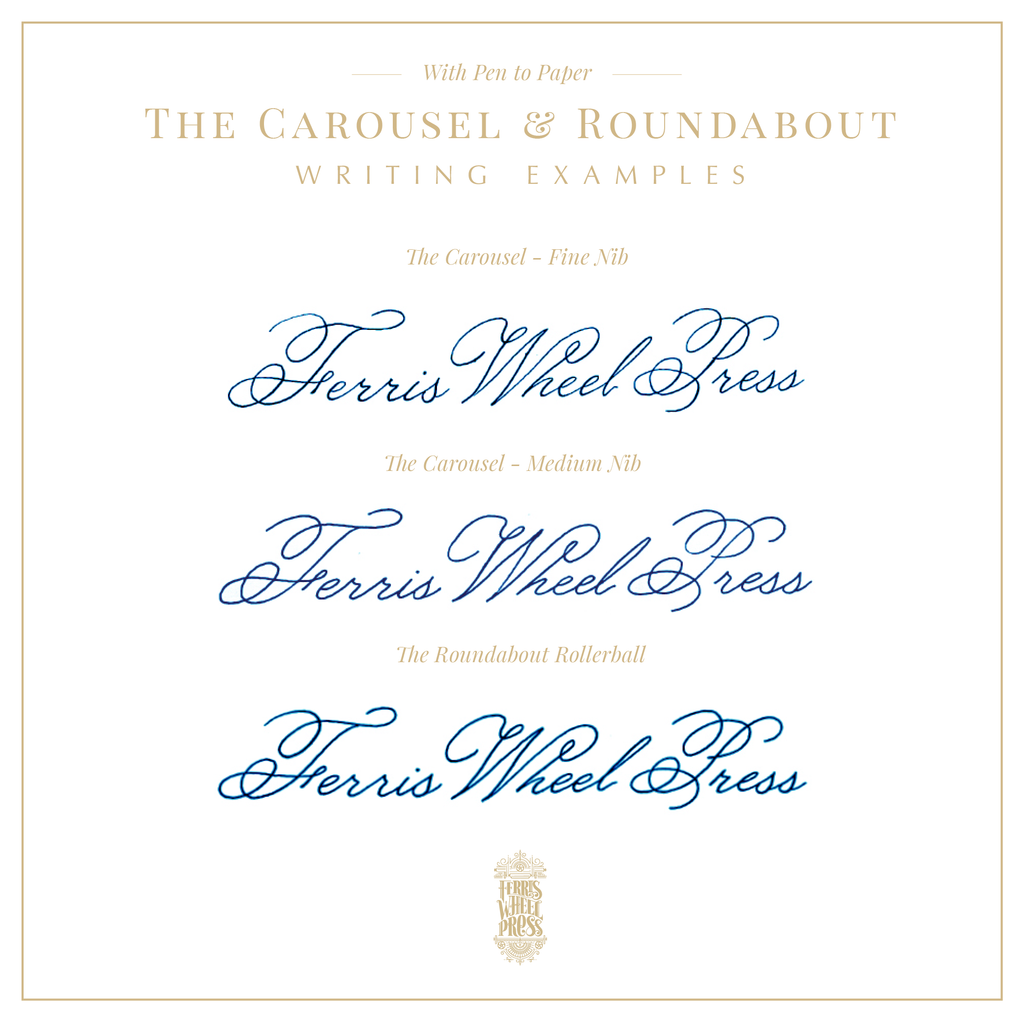 The Carousel Fountain Pen | Tides of Midas - MEDIUM