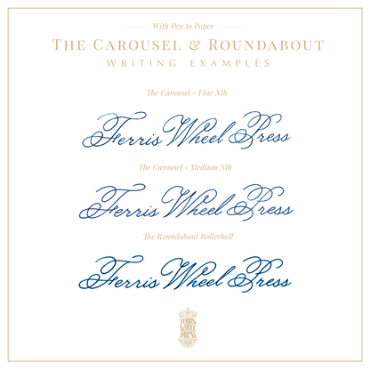 The Carousel Fountain Pen | Tides of Midas - MEDIUM