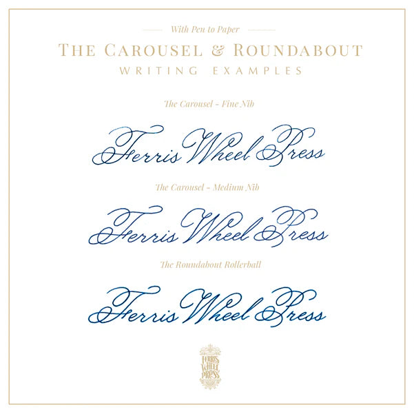 The Carousel Fountain Pen | Honorary Edition 2024 (Medium Nib) - LITTLE MISS JUBILEE