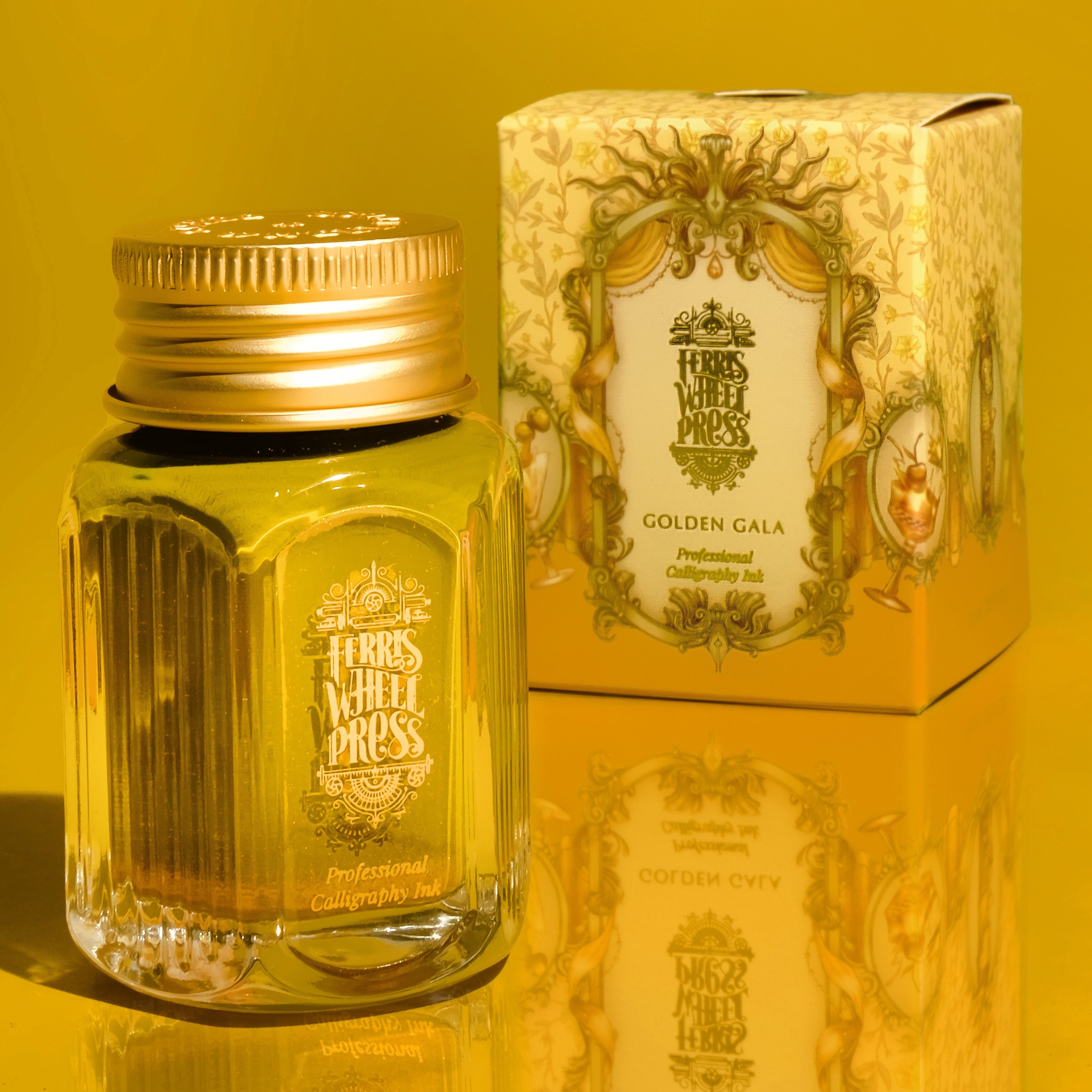 Fanciful Events Calligraphy Ink | 28 mL - GOLDEN GALA #CAL-INK-GG