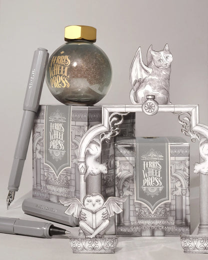 The Carousel Fountain Pen | Granite Guardians - FINE #CRSL-F-FT2515