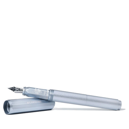 Aluminum Carousel Fountain Pen | Fine Nib - HARLEQUIN DREAM #ACRSL-F-2401