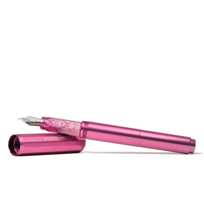 The Carousel Aluminum Fountain Pen | Little Miss Jubilee - FINE