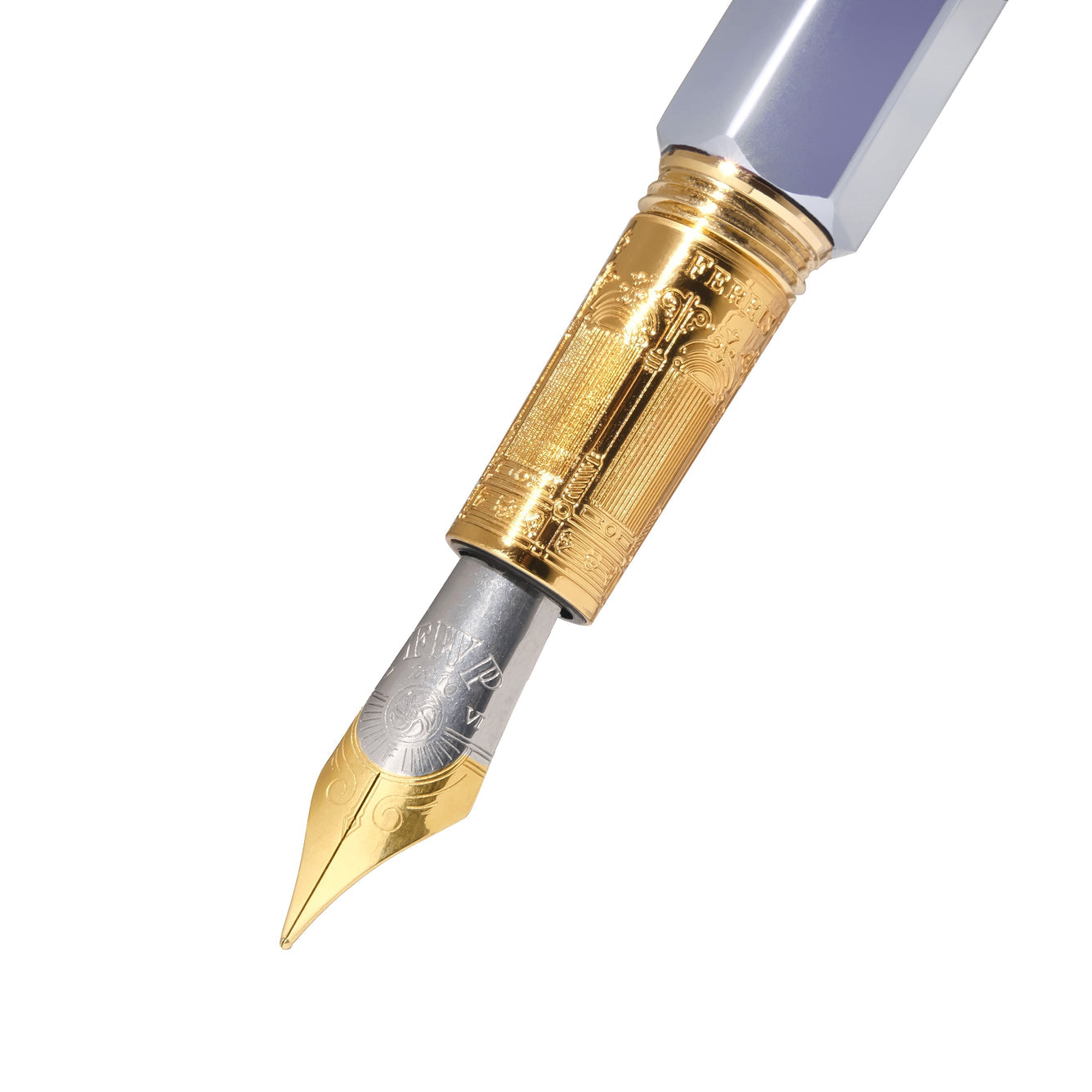 The Marquise Fountain Pen | Pearl Drop Blue - FINE