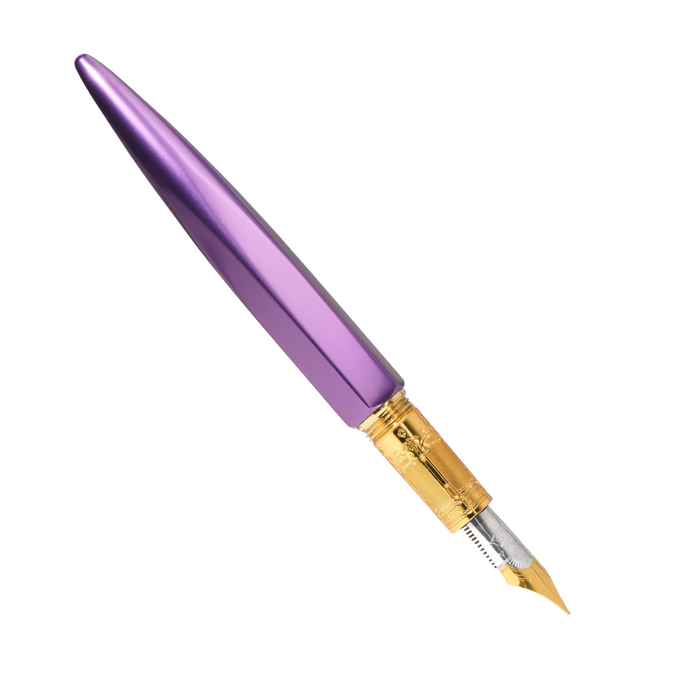 The Marquise Fountain Pen | Aubergine - MEDIUM