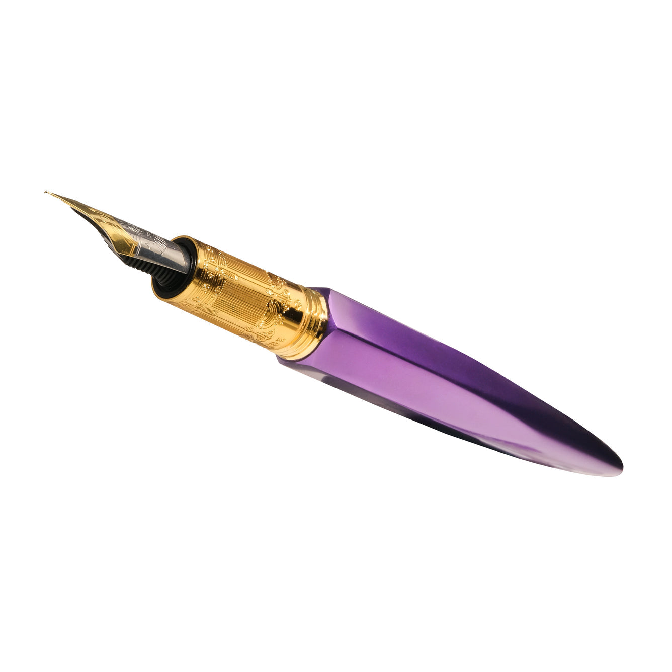 The Marquise Fountain Pen | Aubergine - MEDIUM