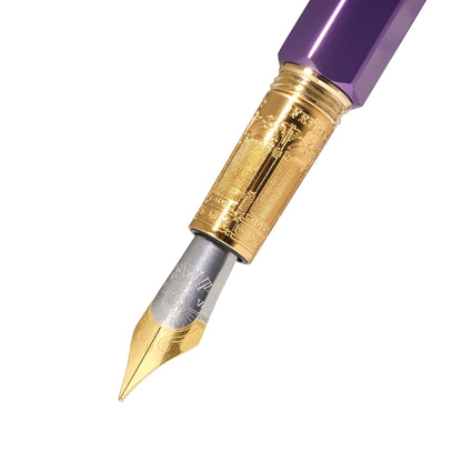 The Marquise Fountain Pen | Aubergine - MEDIUM