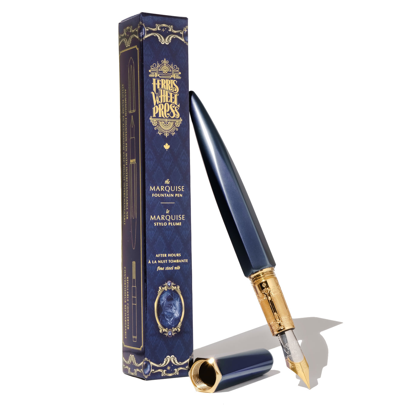 The Marquise Fountain Pen | After Hours - FINE