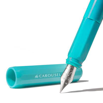 Carousel Fountain Pen | Fine Nib - TUMULTUOUS TIDES #CRSL-F-TMT