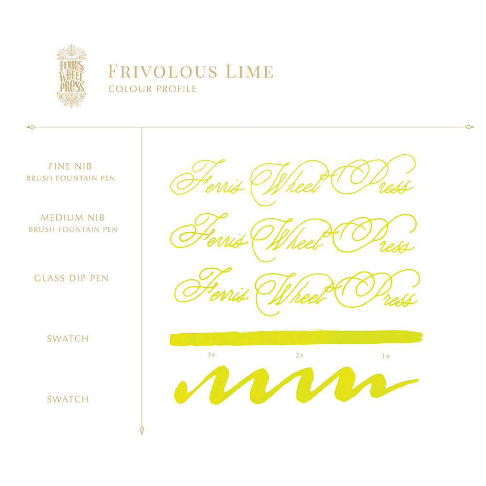 Freshly Squeezed | 38 mL - FRIVOLOUS LIME #INK-38-FL