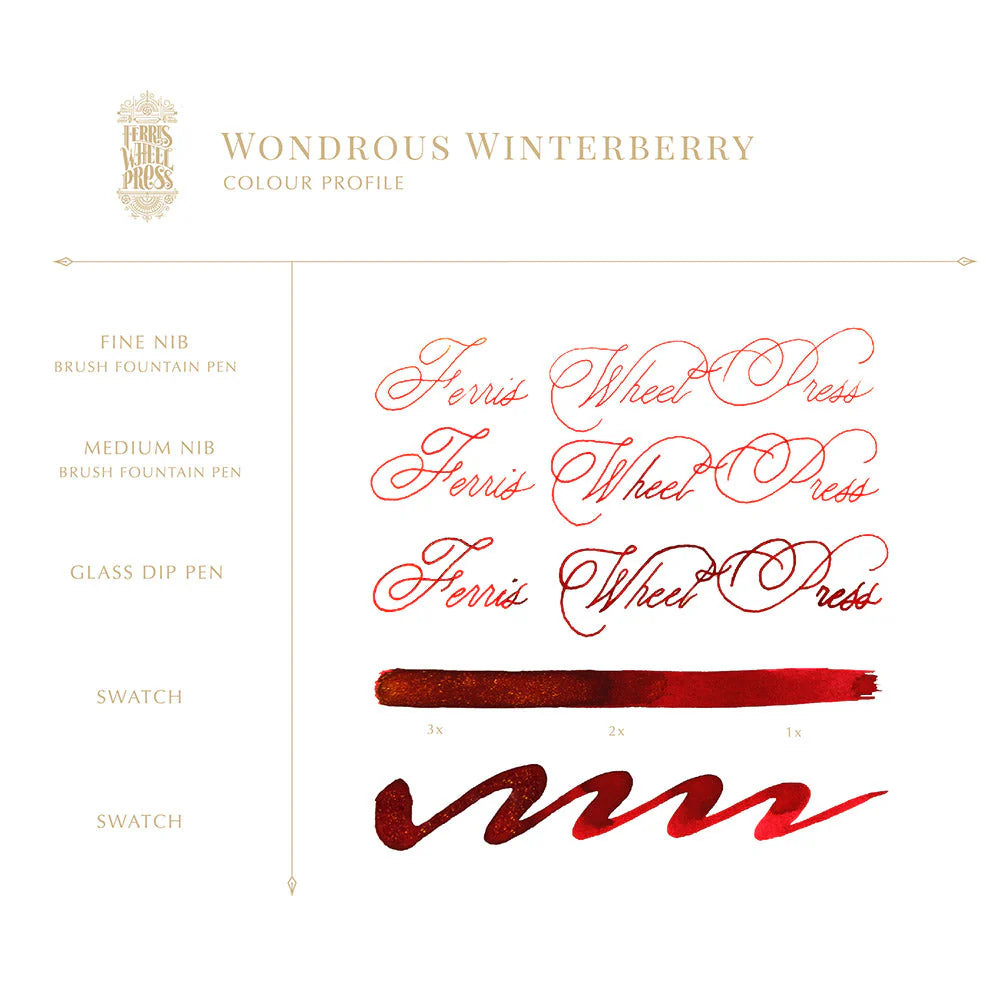 38 mL - WONDEROUS WINTERBERRY #INK-38-WOW