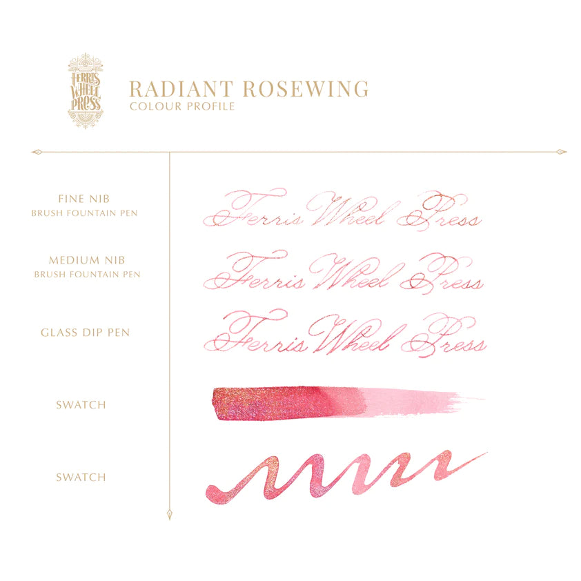 The Wild Swans | 20 mL - RADIANT ROSEWING #INK-20-RR