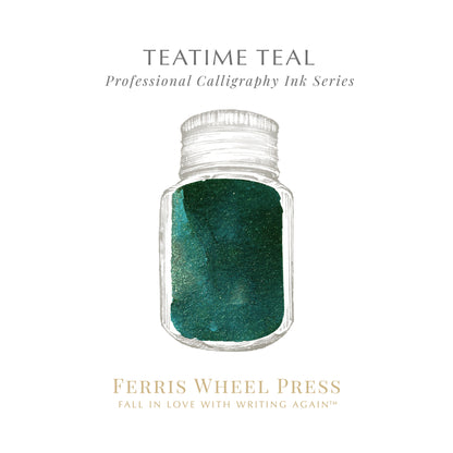 Fanciful Events Calligraphy Ink | 28 mL - TEATIME TEAL #CAL-INK-TT