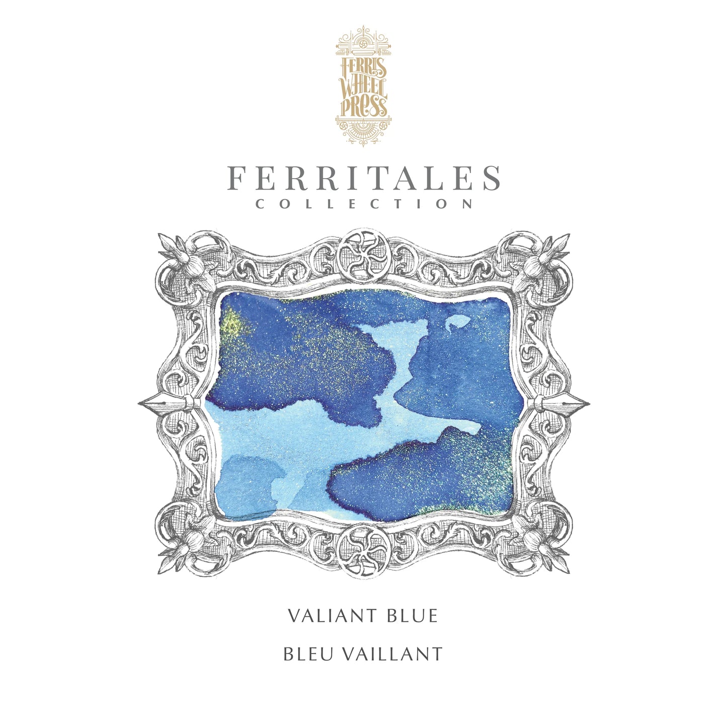 FerriTales | The Beauty and the Beast (20ml) -  VALIANT BLUE #INK-20-FT2406