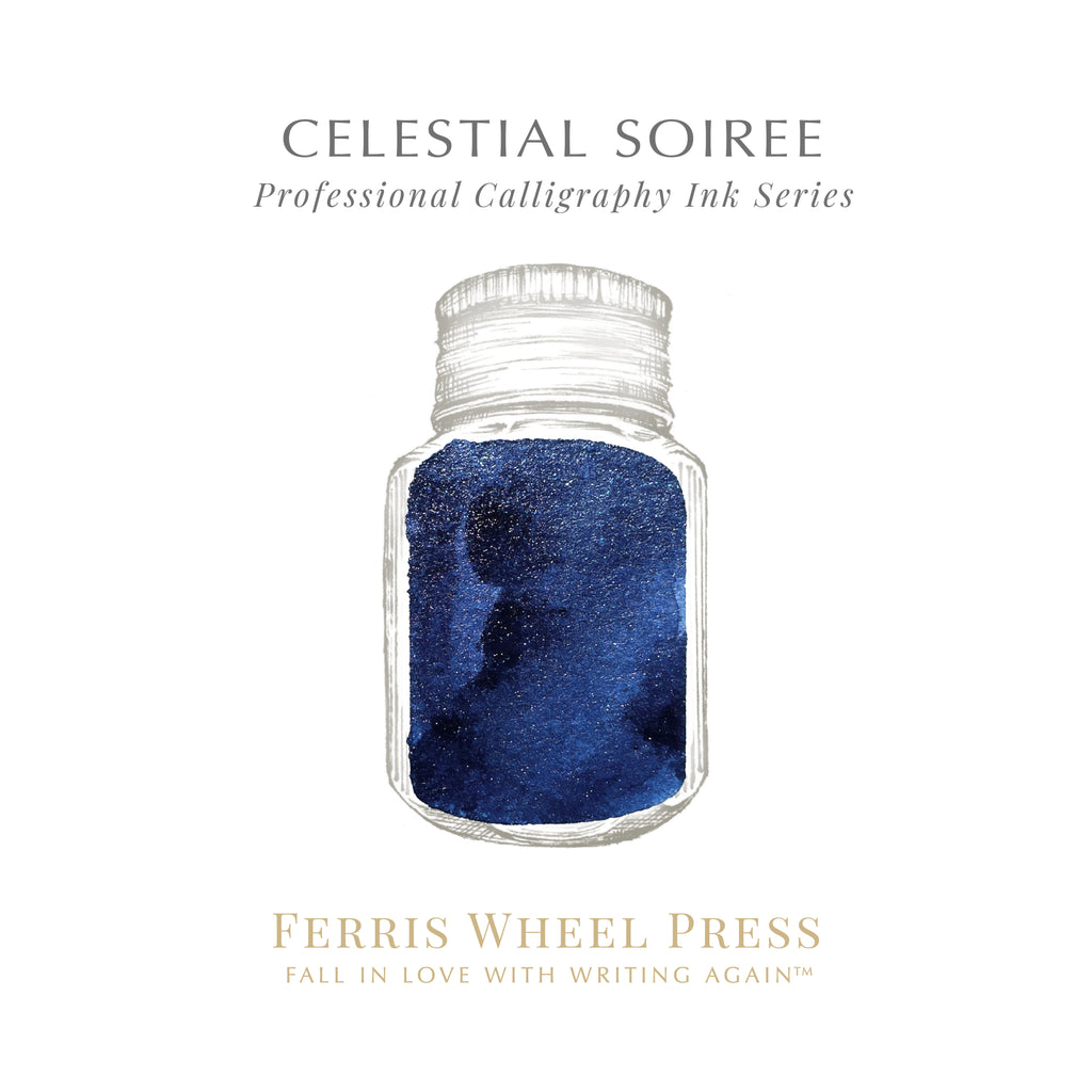 Fanciful Events Calligraphy Ink | 28 mL - CELESTIAL SOIREE #CAL-INK-CS