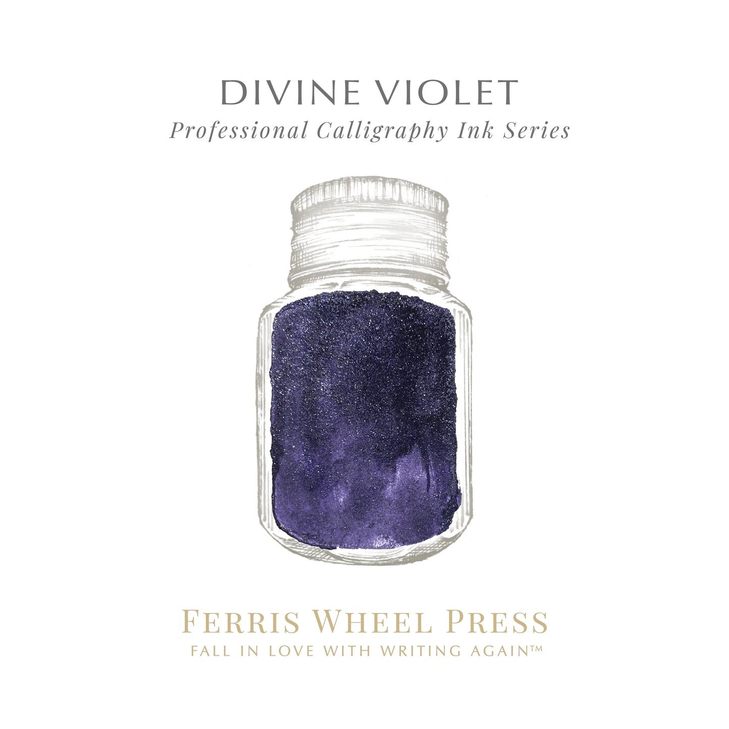 Calligraphy Ink | 28 mL - DIVINE VILOT #CAL-INK-2406