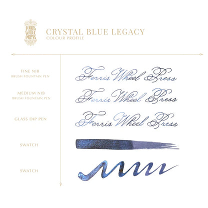 Frosted Carnival | 38ml - CRYSTAL BLUE LEGACY # INK-38-FC03