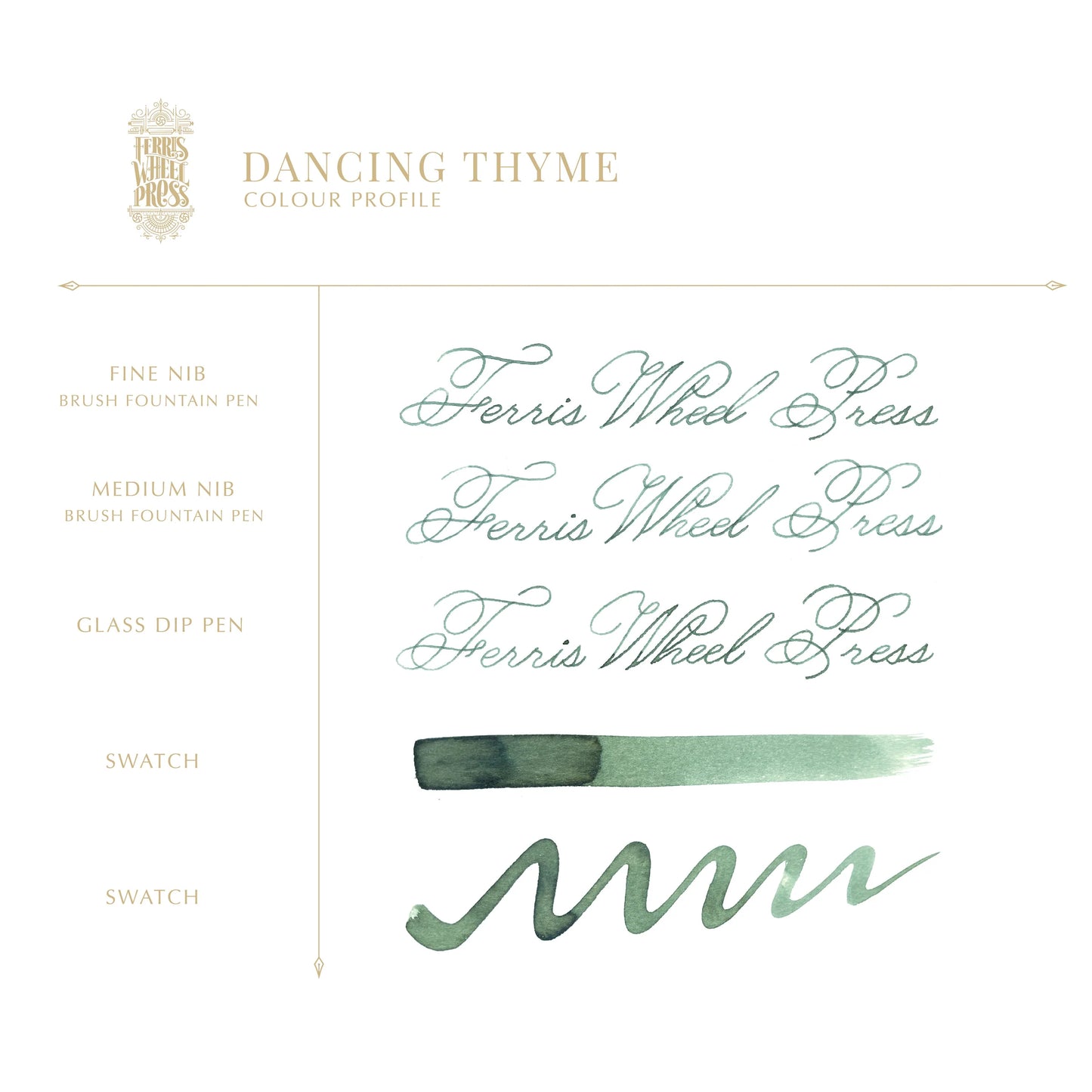 The Southern Charm Collection| 38 mL - DANCING THYME #INK-38-ED2404