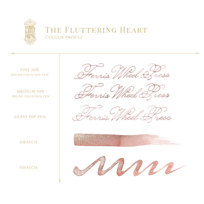 Limited Edition 2023 | FLUTTERING HEART #INK-38-FH *PICK UP ONLY*