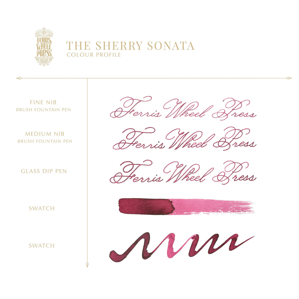 The Midnight Masquerade Collection | 38 mL - The Sherry Sonata #INK-38-ED2402