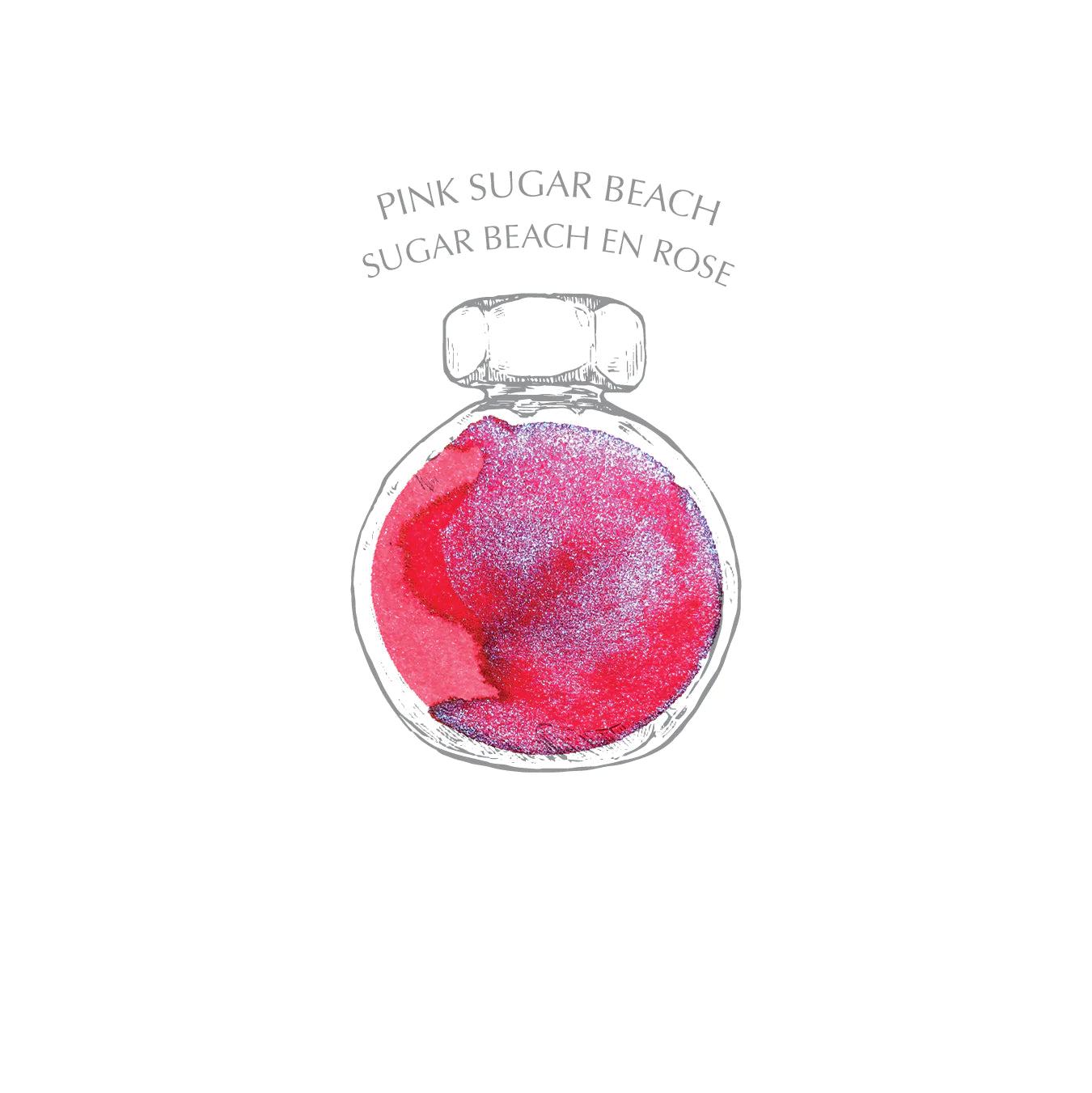 Collection Plage de sucre | PLAGE DE SUCRE ROSE #INK-38-PSB