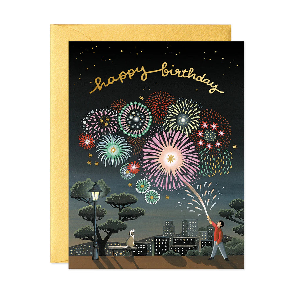 Birthday Card | FIREWORKS #GC-100