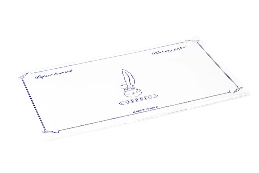 Pen Accessory | Blotting Paper Pad (10 sheets) - WHITE #25500T
