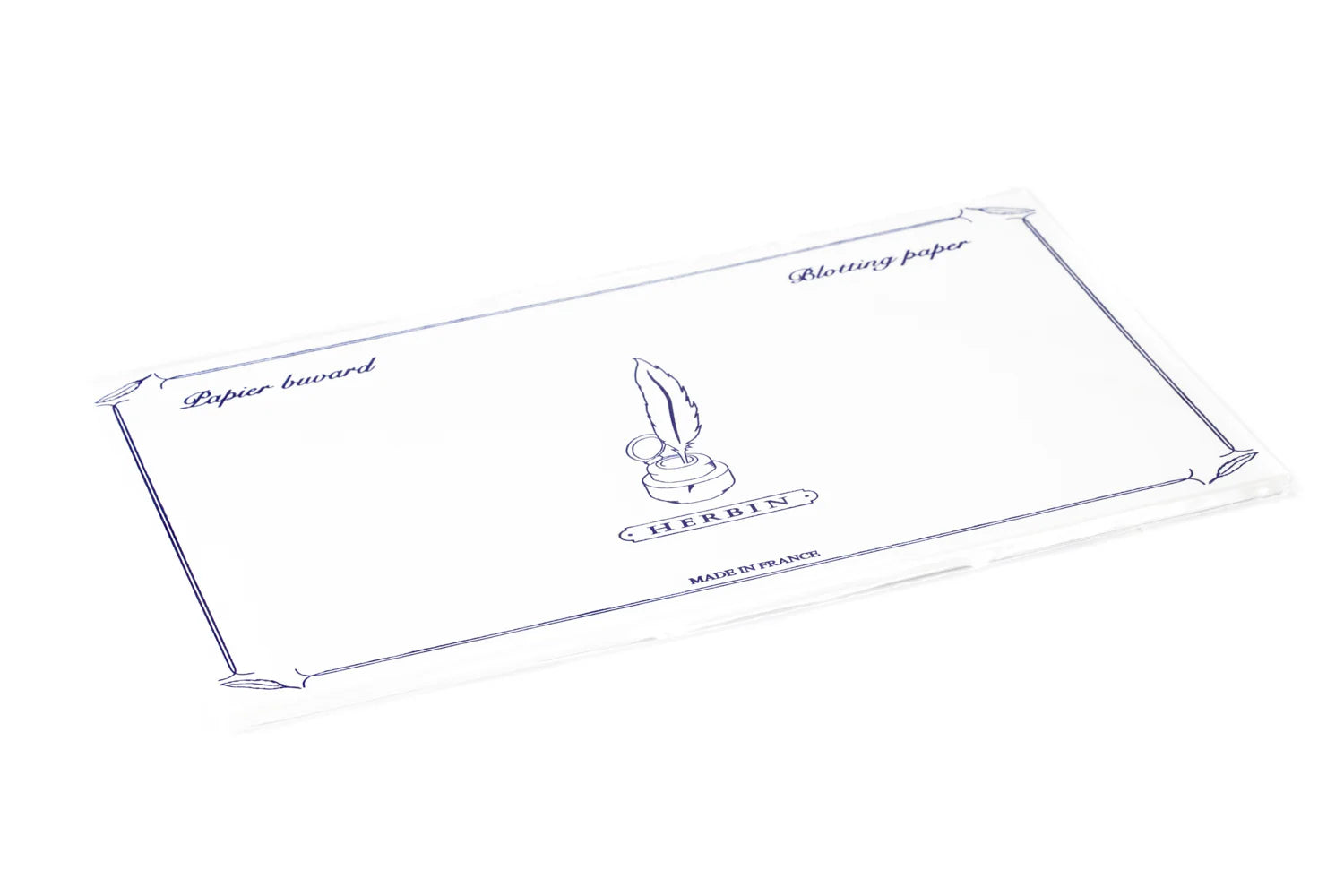 Pen Accessory | Blotting Paper Pad (10 sheets) - WHITE #25500T