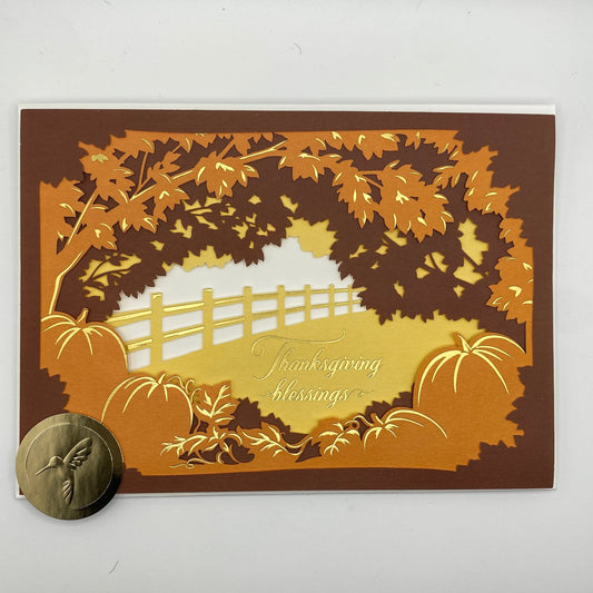 Thanksgiving Card | COUNTRY SCENE #03078623