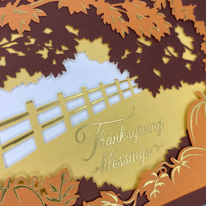 Thanksgiving Card | COUNTRY SCENE #03078623